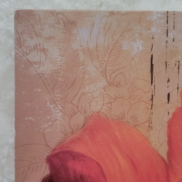 Pamela Gladding Papaver I Art Print Wall Decor Orange Flower - Picture 3 of 5